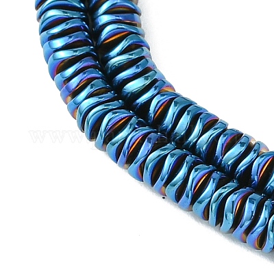 Гальванические нити из синтетических немагнитных гематитовых бусин G-H020-M01-09-1