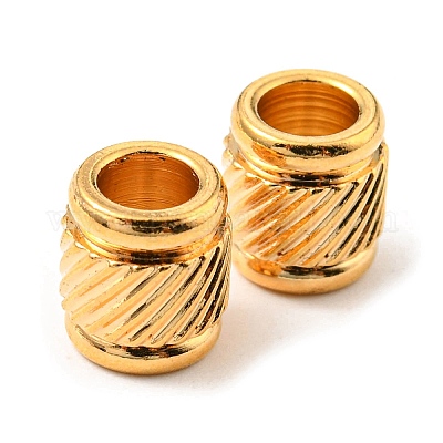 201 европейская бусина из нержавеющей стали STAS-M089-02G-1