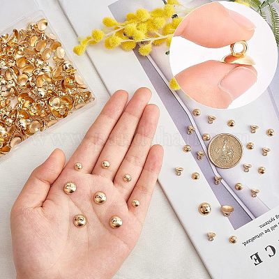 600 шт. 2 стильных пластиковых колпачка для бусин ccb подвески-петли KK-FH0001-12-1