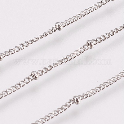 Устойчивые к потускнению витые цепи из нержавеющей стали 304 панцирная цепь CHS-K008-11A-1