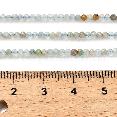 Натуральный цветок амазонитовые бусины пряди G-RM2025-02B-2mm-1