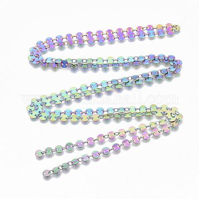 Ионное покрытие (ip) звеньевая цепь из нержавеющей стали 304&nbsp;CHS-S006-JN945-3-1