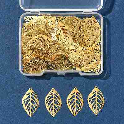 100 шт. подвески из листового железа&nbsp;KK-FS0001-98-1