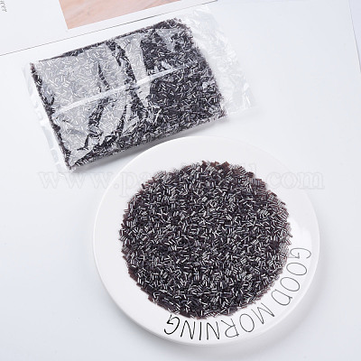 Прозрачные цвета блестящие стеклянные бусины из стекляруса SEED-N005-001-A03-1