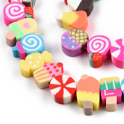 Полимерной глины ручной работы бисер нитей X-CLAY-N010-088A-1