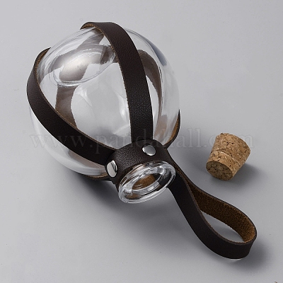 Пробковая бутылка с зельем темной магии AJEW-WH0415-80B-1