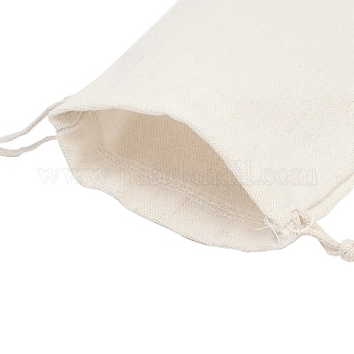 Прямоугольные холщовые упаковочные пакеты OP-K003-10x14-01-1