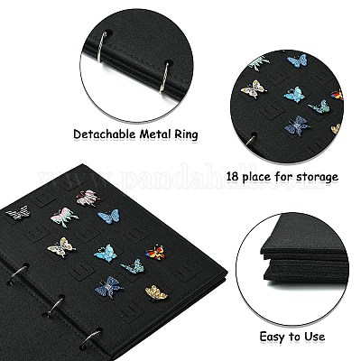 1 шт. блокнот с отрывными листами из фетра ST-CJ0036-001-1