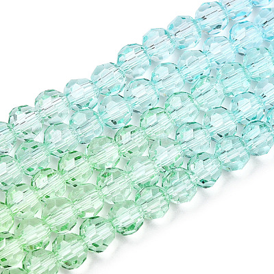 Прозрачные стеклянные бусины X1-GLAA-E036-07R-1