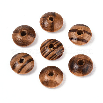 Бусы из сосны WOOD-N018-01B-1