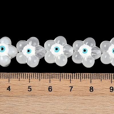 Прозрачные стеклянные бусины GLAA-K070-01G-1