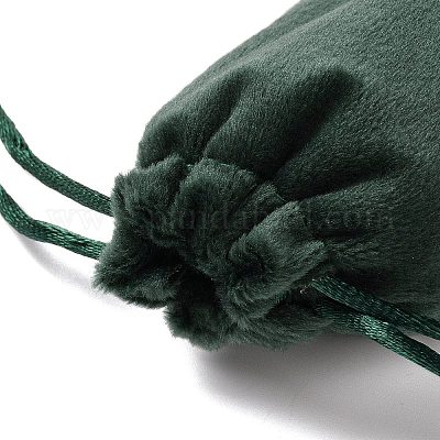 Бархатные мешочки для хранения украшений на шнурке ABAG-P013-02A-05-1