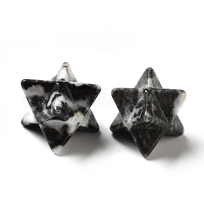 Натуральный зебра яшма бусы G-A206-01A-24-1