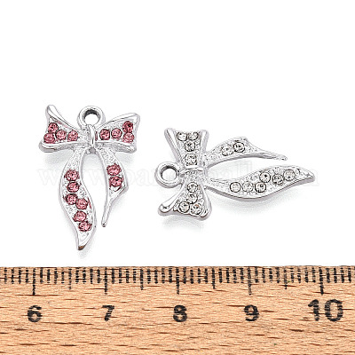 Подвески из сплава и страза PALLOY-T092-22P-1