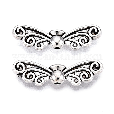 Сплавочные овальные бусины тибетского стиля  TIBEB-ZX018-01AS-1-RS-1