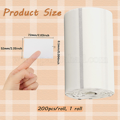 1 рулон 200 шт. самоклеящиеся наклейки для животных STIC-SP0001-04-1