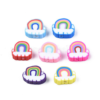 Бусины из полимерной глины  CLAY-T012-31-1