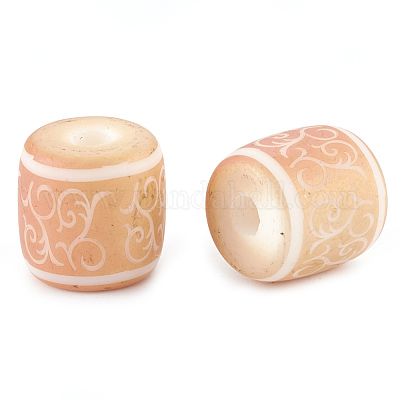 Гальванические стеклянные бусины EGLA-T009-06E-1