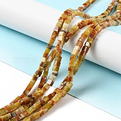 Бисер натуральный дракон крови пряди G-E071-C01-1