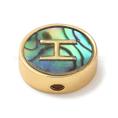 Латунные бусины KK-U046-17G-H-1