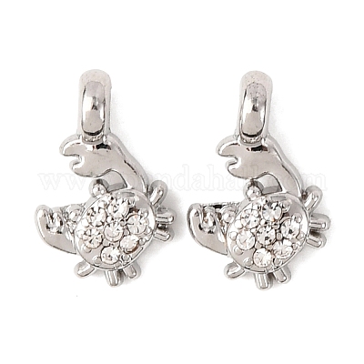 Подвески сплава Rhinestone&nbsp;FIND-C076-03P-1