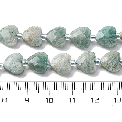 Природных амазонит бисер нитей G-P570-E15-01-1