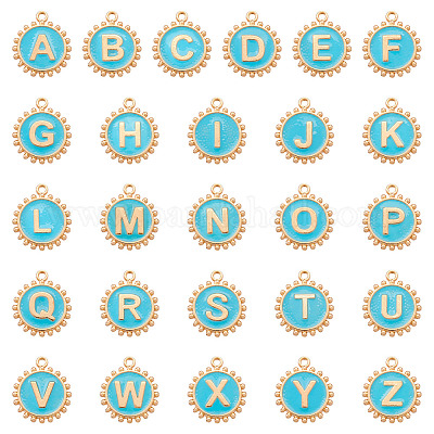 26 шт. Подвески из сплава с эмалью ENAM-TA0002-86B-1