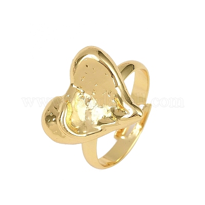 Кольца латуни пальца RJEW-C139-06G-1