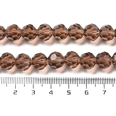 Прозрачные стеклянные бусины EGLA-A035-T10mm-D13-1