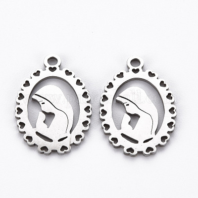 Подвески из нержавеющей стали 201 STAS-Q240-067P-1