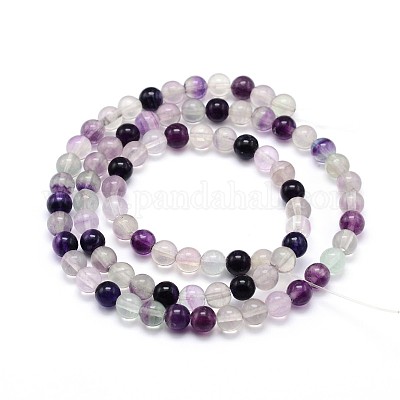 Природных драгоценных камней круглый шарик нити G-J303-20-4mm-1