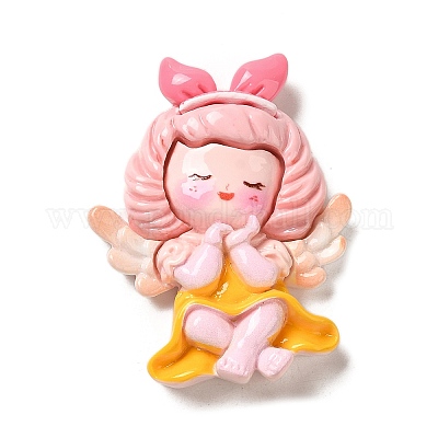 Undurchsichtige Decoden-Cabochons aus Harz&nbsp;RESI-G094-01F-1