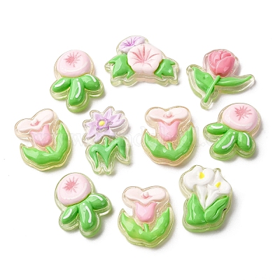 Прозрачные смолы кабошоны CRES-I046-09-1