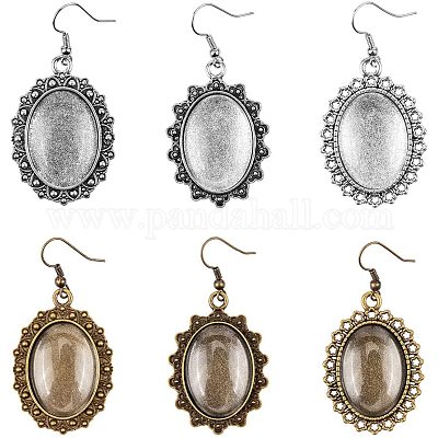 DIY серьги решений DIY-PH0025-76-WH-1