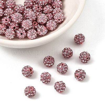 Бусины со стразами RB-H284-6MM-223-1