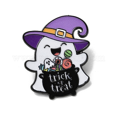 Эмалевые значки на Хэллоуин JEWB-C049-01C-EB-1