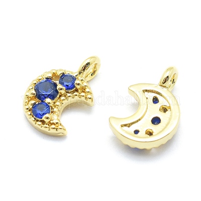 Латунь подвески ZIRC-J040-35G-01-NR-1