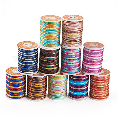 Сегментная окрашенная полиэфирная нить&nbsp;NWIR-TA0001-03B-1