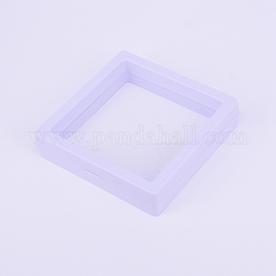 Полиэтиленовый (pe) 3d держатель дисплея с плавающей рамкой&nbsp;ODIS-WH0006-03B-02-1