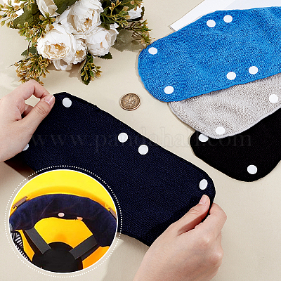 8 шт. двухцветная хлопковая многоразовая повязка на каску FIND-GA0004-79-1