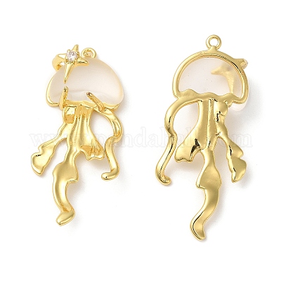 Подвески из искусственного желе из смолы RESI-P026-01G-1