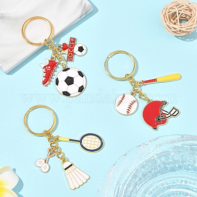 Брелок из эмалевого сплава KEYC-FS00030-02-1