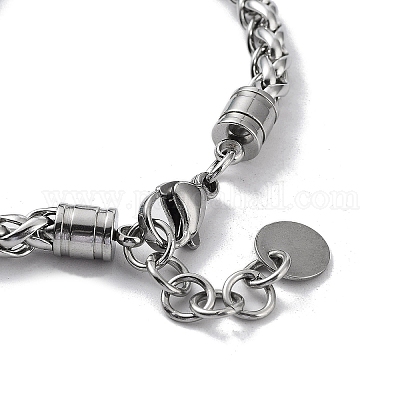 Круглые браслеты из бисера из натуральных и синтетических драгоценных камней BJEW-Q777-03-1