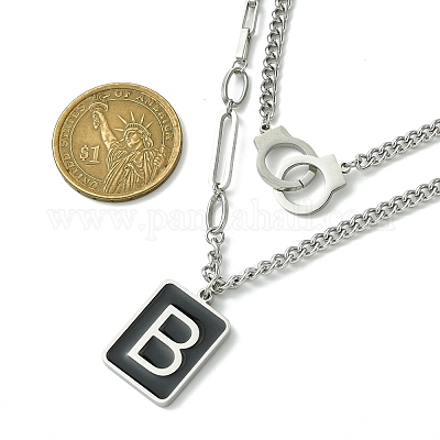 Цепочки из нержавеющей стали 304 с эмалью NJEW-M078-07P-1