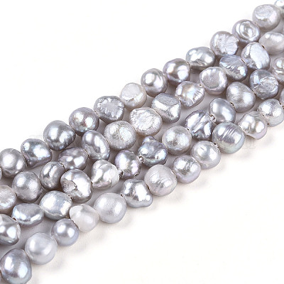 Нити из натурального культивированного пресноводного жемчуга PEAR-N014-03I-01-1