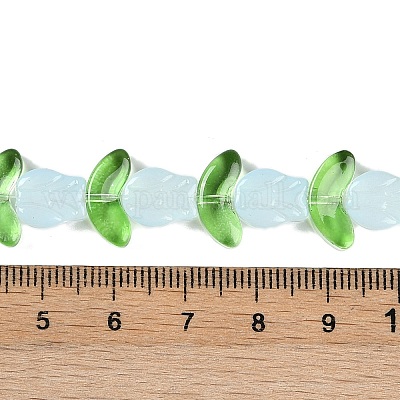 Прозрачные стеклянные бусины GLAA-K070-02G-1