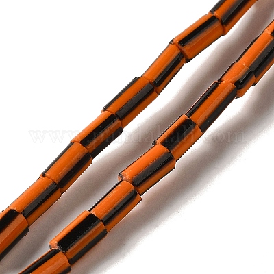 Непальские бусины лэмпворк ручной работы LAMP-B023-04B-01-1