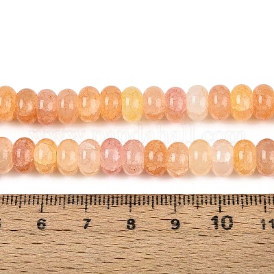 Стеклянные бусины GLAA-N059-5x8mm-26-1