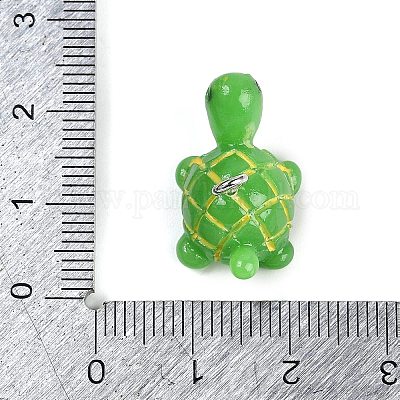 Подвески из непрозрачной смолы RESI-R458-02-1