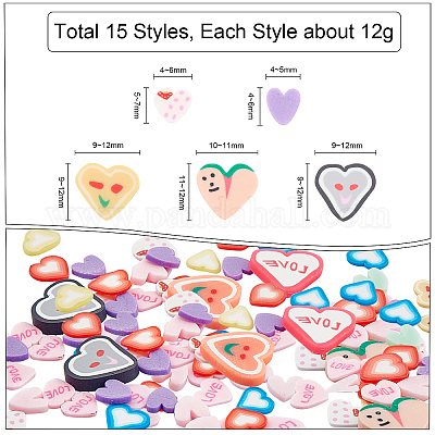 Кабошоны из полимерной глины ручной работы CLAY-NB0001-31-1